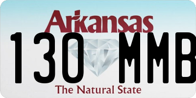 AR license plate 130MMB