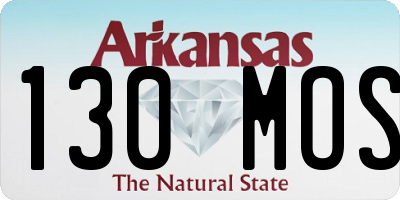 AR license plate 130MOS