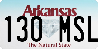 AR license plate 130MSL