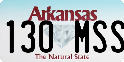 AR license plate 130MSS
