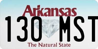 AR license plate 130MST