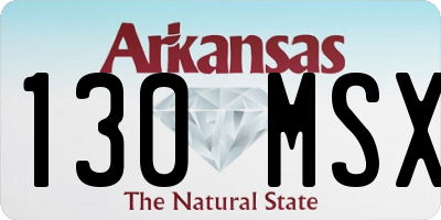AR license plate 130MSX