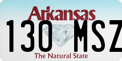 AR license plate 130MSZ