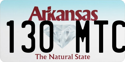 AR license plate 130MTC