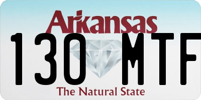 AR license plate 130MTF