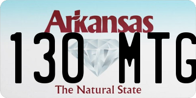 AR license plate 130MTG