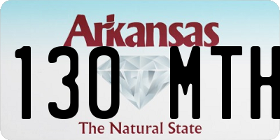 AR license plate 130MTH