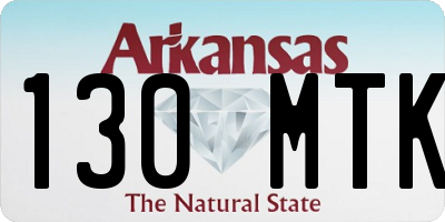AR license plate 130MTK