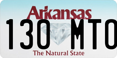 AR license plate 130MTO