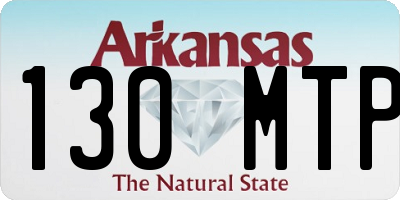 AR license plate 130MTP