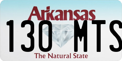 AR license plate 130MTS