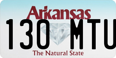 AR license plate 130MTU