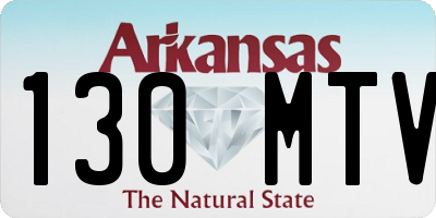 AR license plate 130MTV