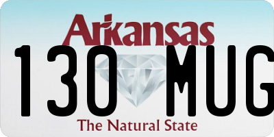 AR license plate 130MUG