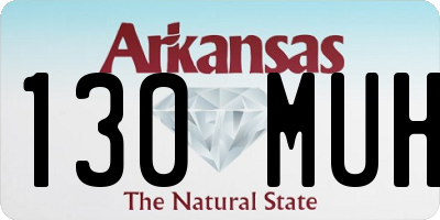 AR license plate 130MUH