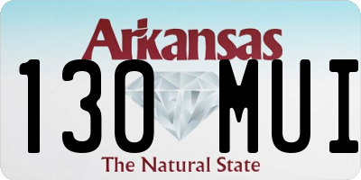 AR license plate 130MUI