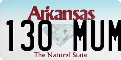 AR license plate 130MUM