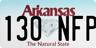 AR license plate 130NFP