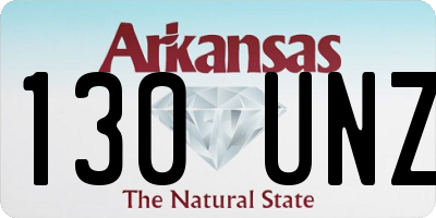 AR license plate 130UNZ