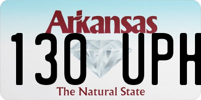 AR license plate 130UPH