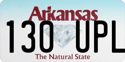 AR license plate 130UPL