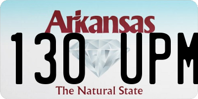 AR license plate 130UPM