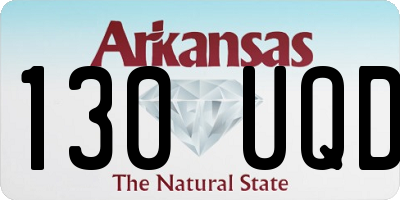 AR license plate 130UQD