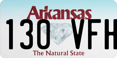 AR license plate 130VFH