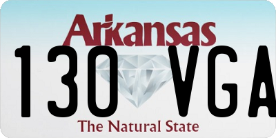 AR license plate 130VGA