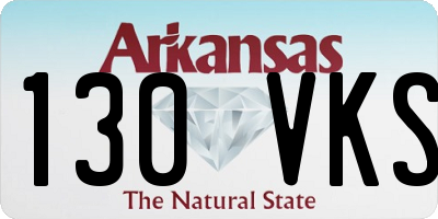 AR license plate 130VKS