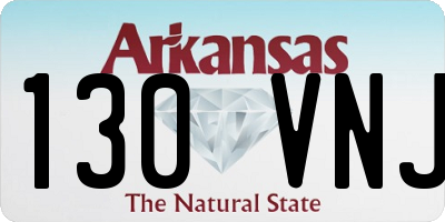 AR license plate 130VNJ