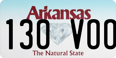 AR license plate 130VOO