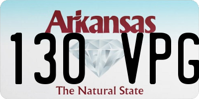 AR license plate 130VPG