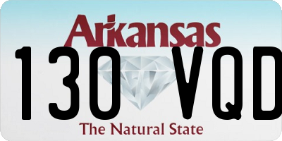 AR license plate 130VQD
