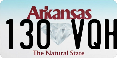 AR license plate 130VQH