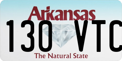 AR license plate 130VTC