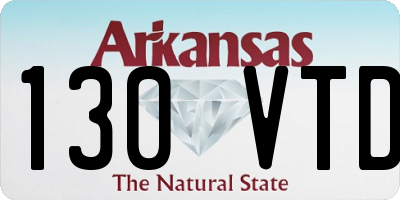 AR license plate 130VTD