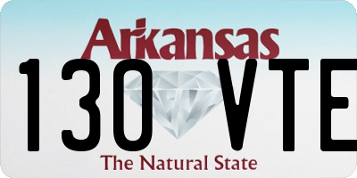 AR license plate 130VTE