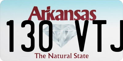AR license plate 130VTJ