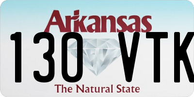 AR license plate 130VTK