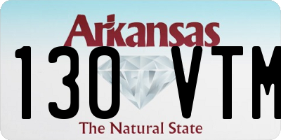 AR license plate 130VTM