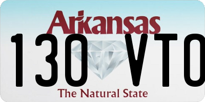 AR license plate 130VTO