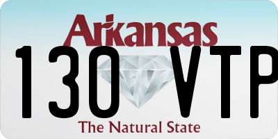 AR license plate 130VTP