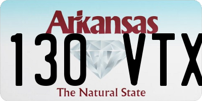 AR license plate 130VTX