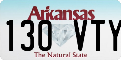 AR license plate 130VTY