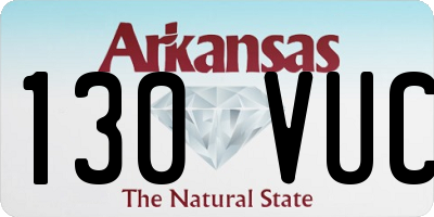 AR license plate 130VUC