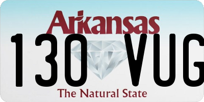 AR license plate 130VUG