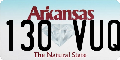AR license plate 130VUQ