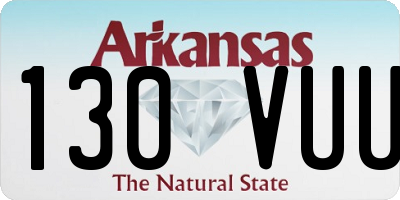 AR license plate 130VUU