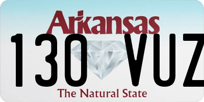 AR license plate 130VUZ
